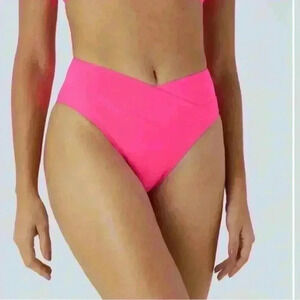 HALARA set of three. Pink, blue and green bikini set
